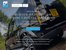 Tablet Screenshot of crystal-valeting.co.uk